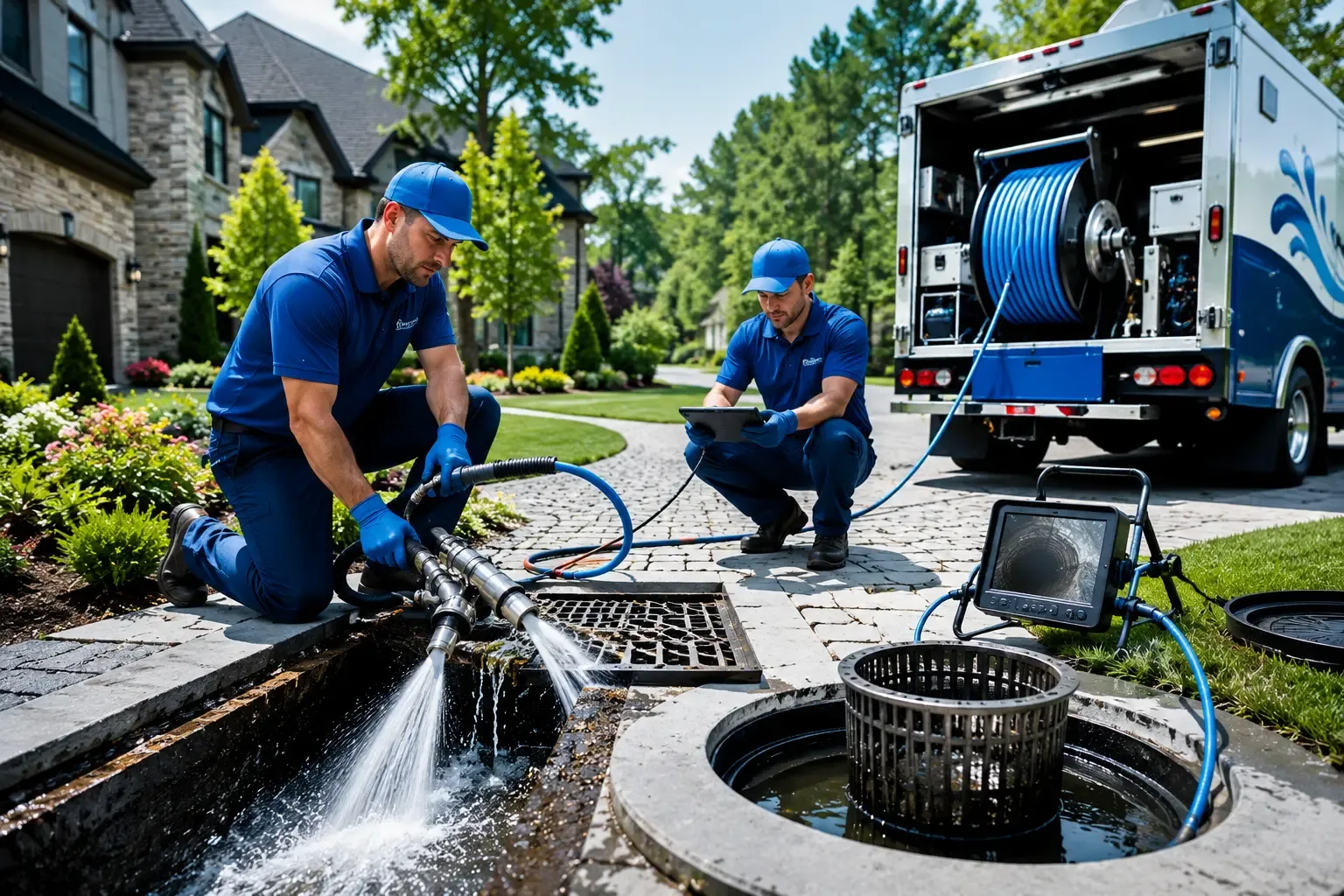 Local outdoor drain cleaning professionals in Energy, TX