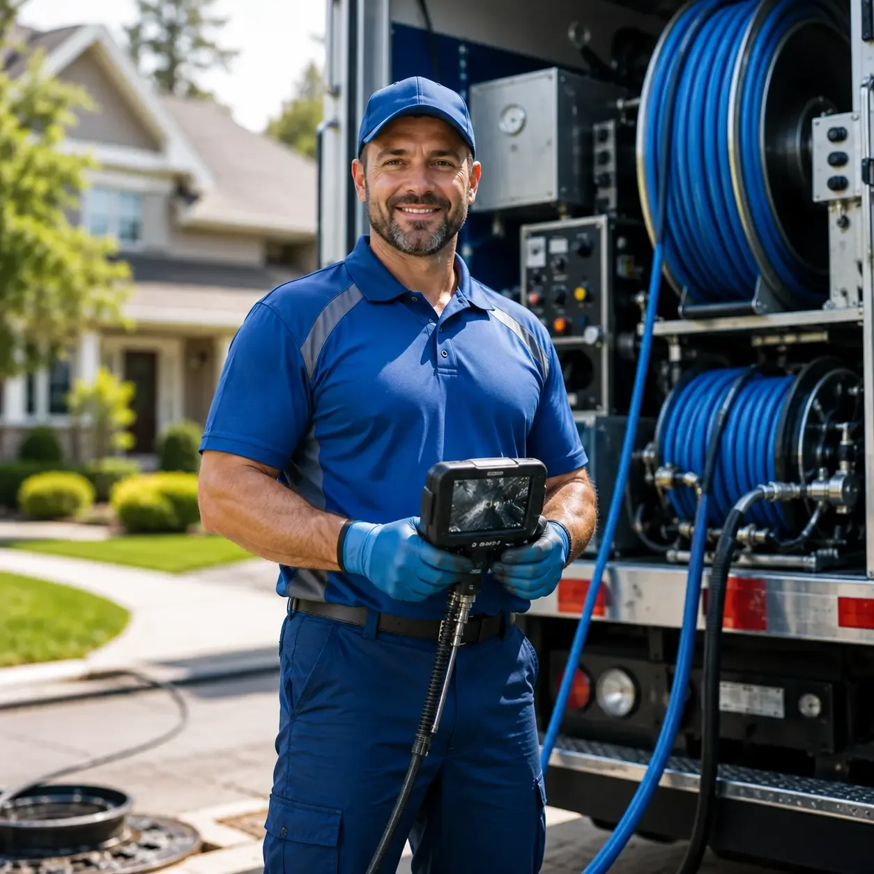 Local outdoor drain cleaning specialists in Energy, TX